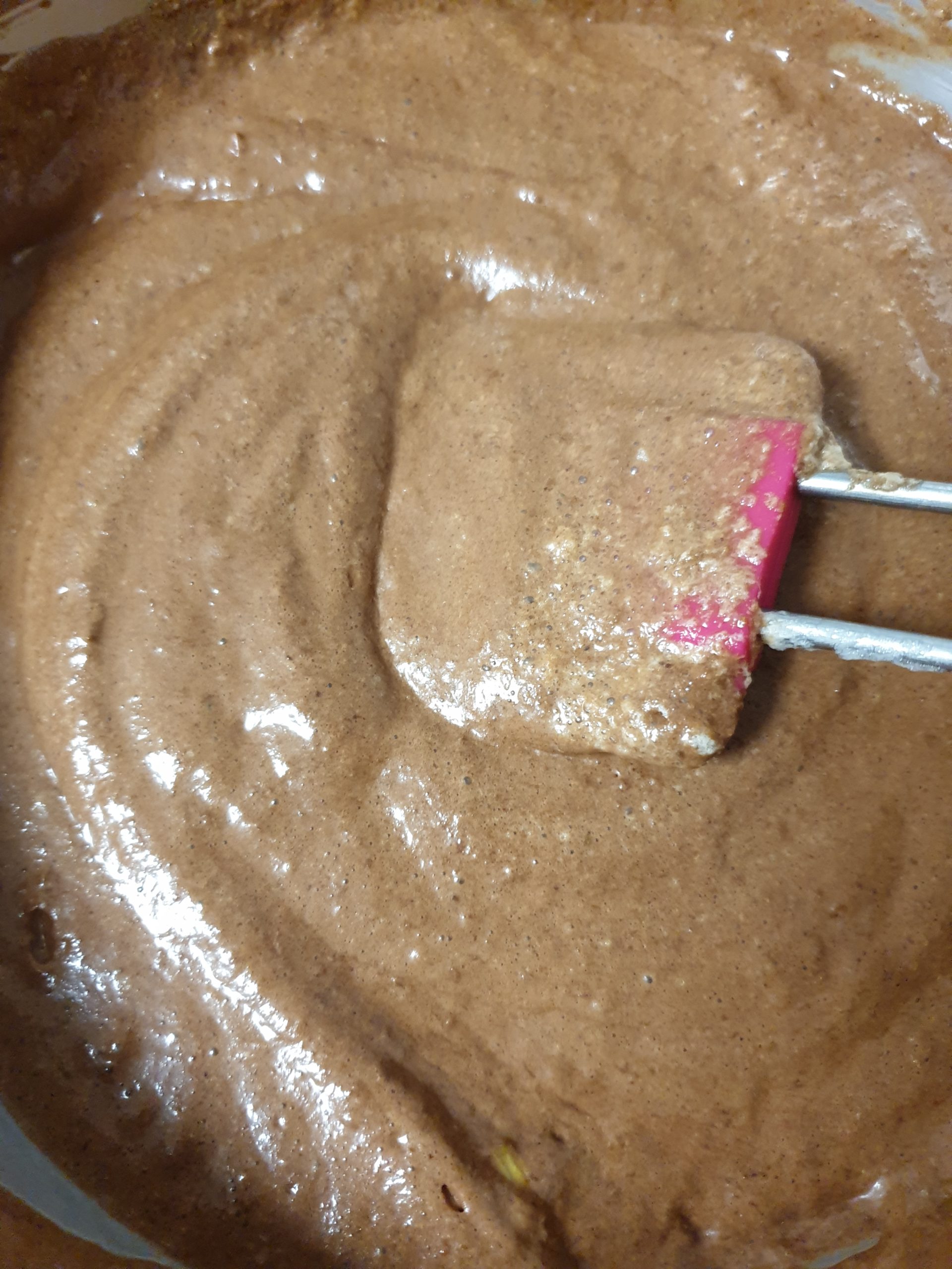 préparation gâteau chocolat courgette