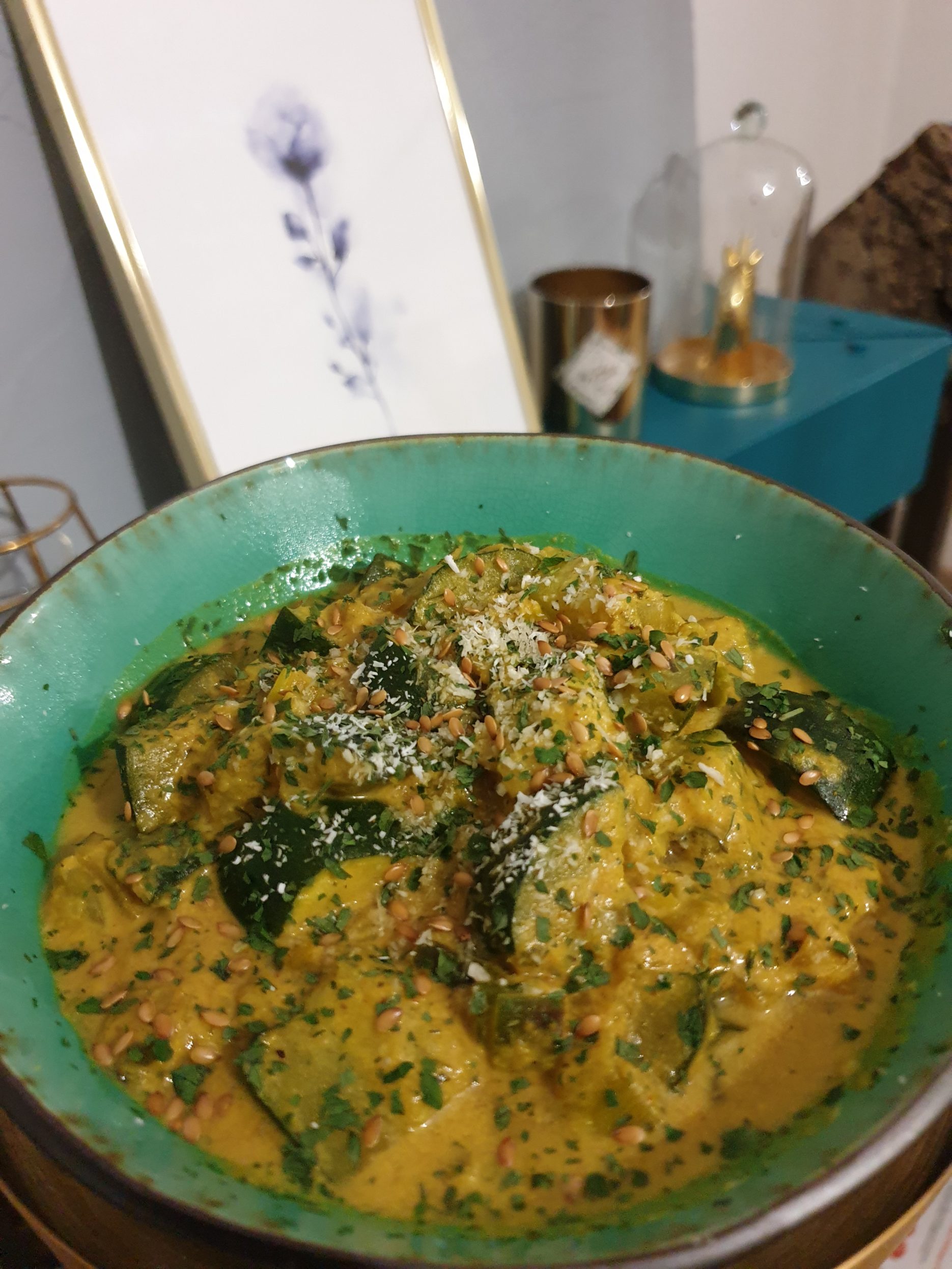 curry végétarien courgette facile