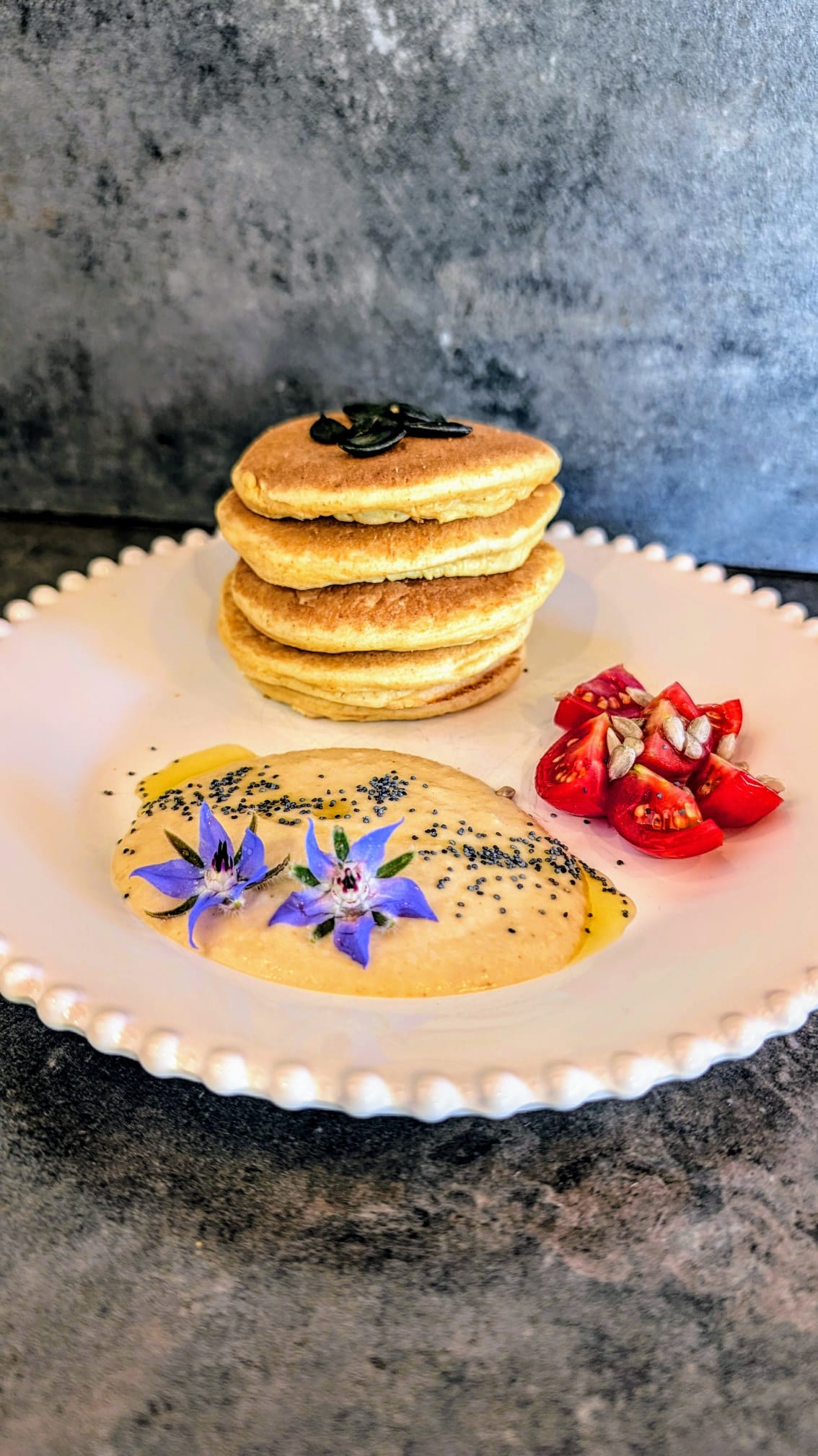 pancakes aux pois chiches
