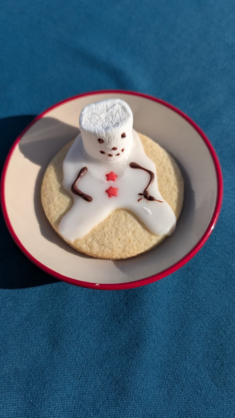 sablé bonhomme de neige